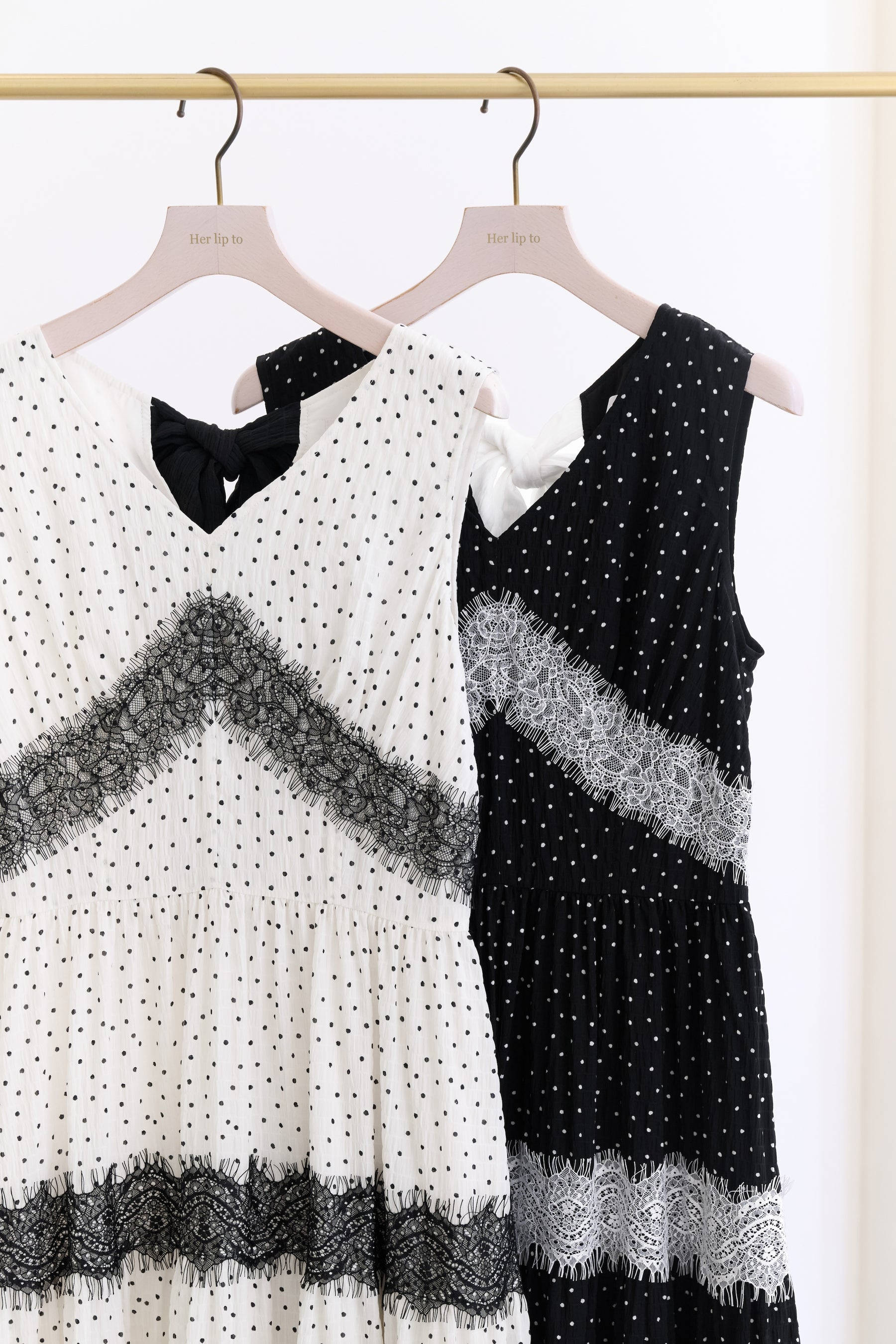 Clarine Polka Dot Dress