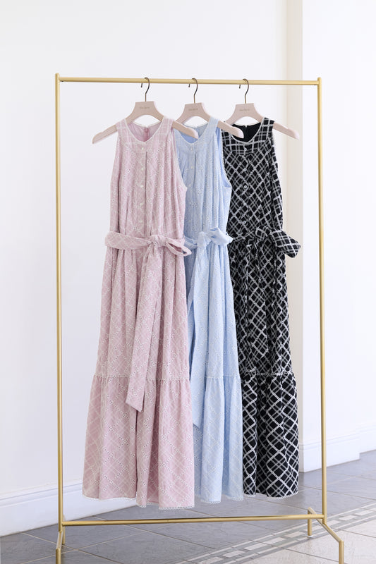Leira Lace Trim Dress