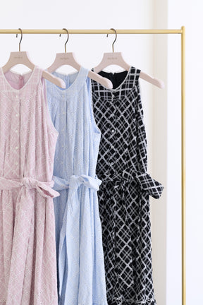 Leira Lace Trim Dress