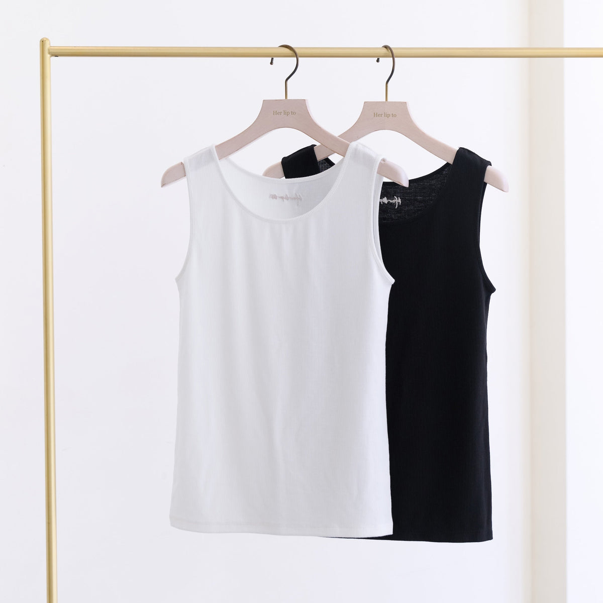 Ribbed Jersey Tank
