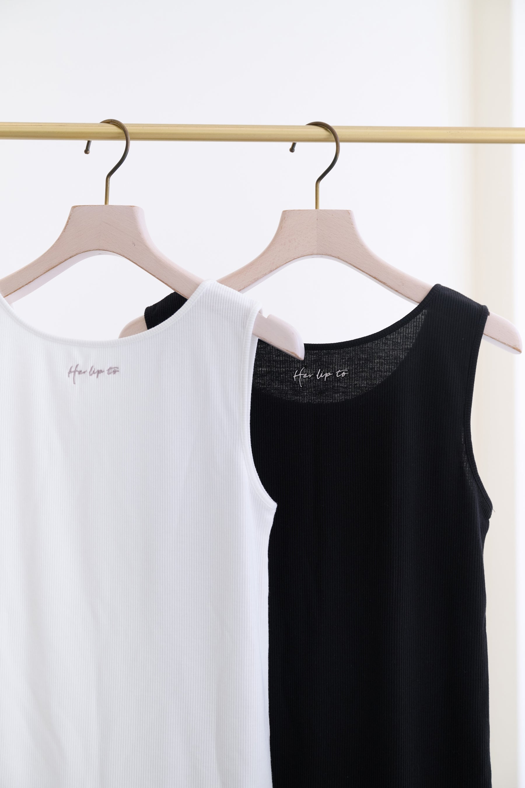 Ribbed Jersey Tank