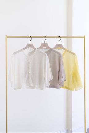 Butterfly Sleeve Cropped Cardigan