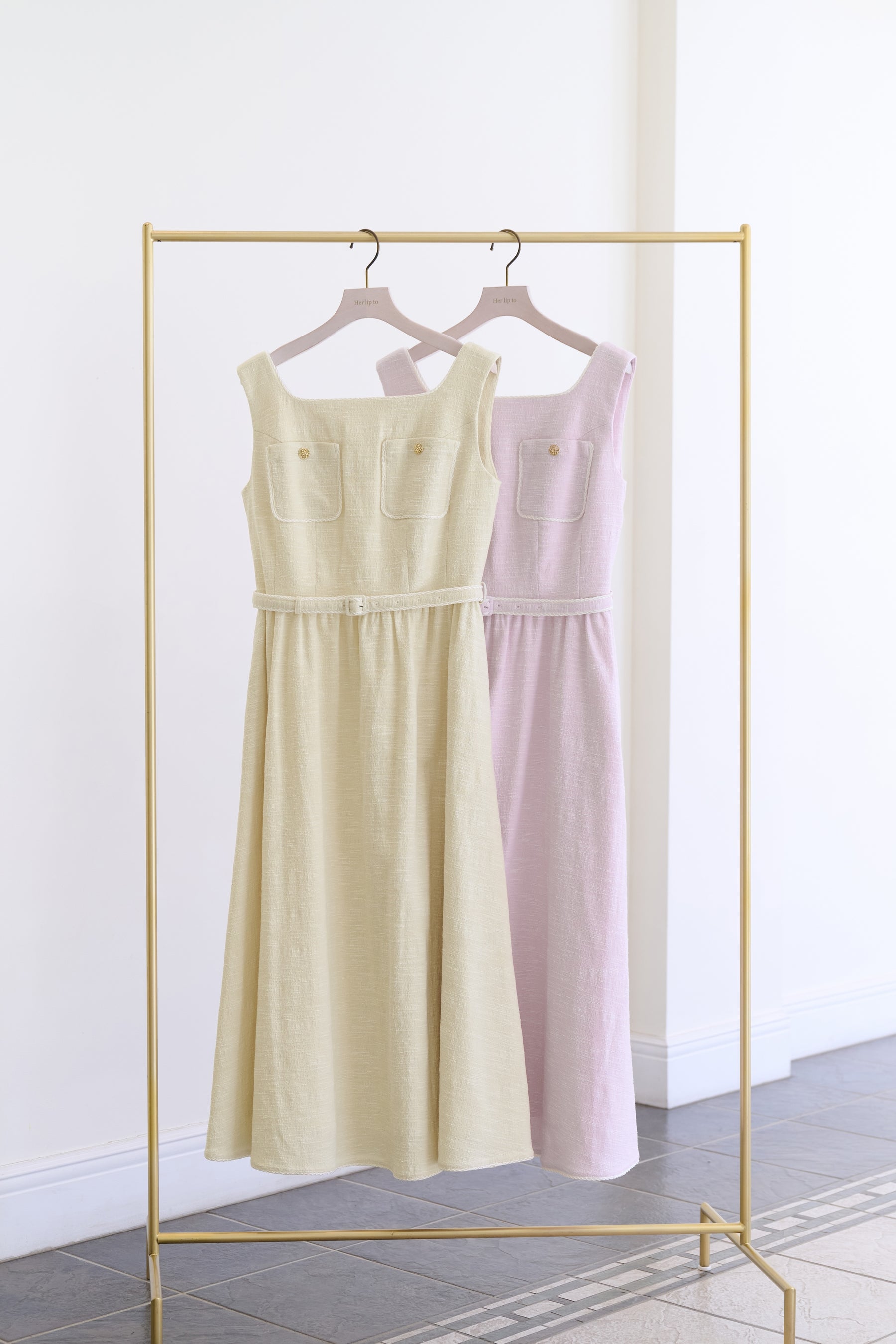 Claline Tweed Dress