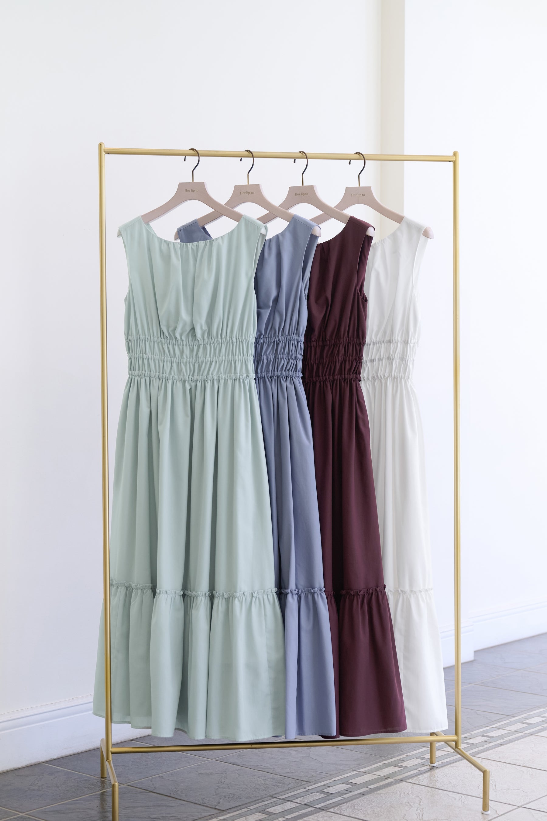 【新色】Riviera Double Bow Dress