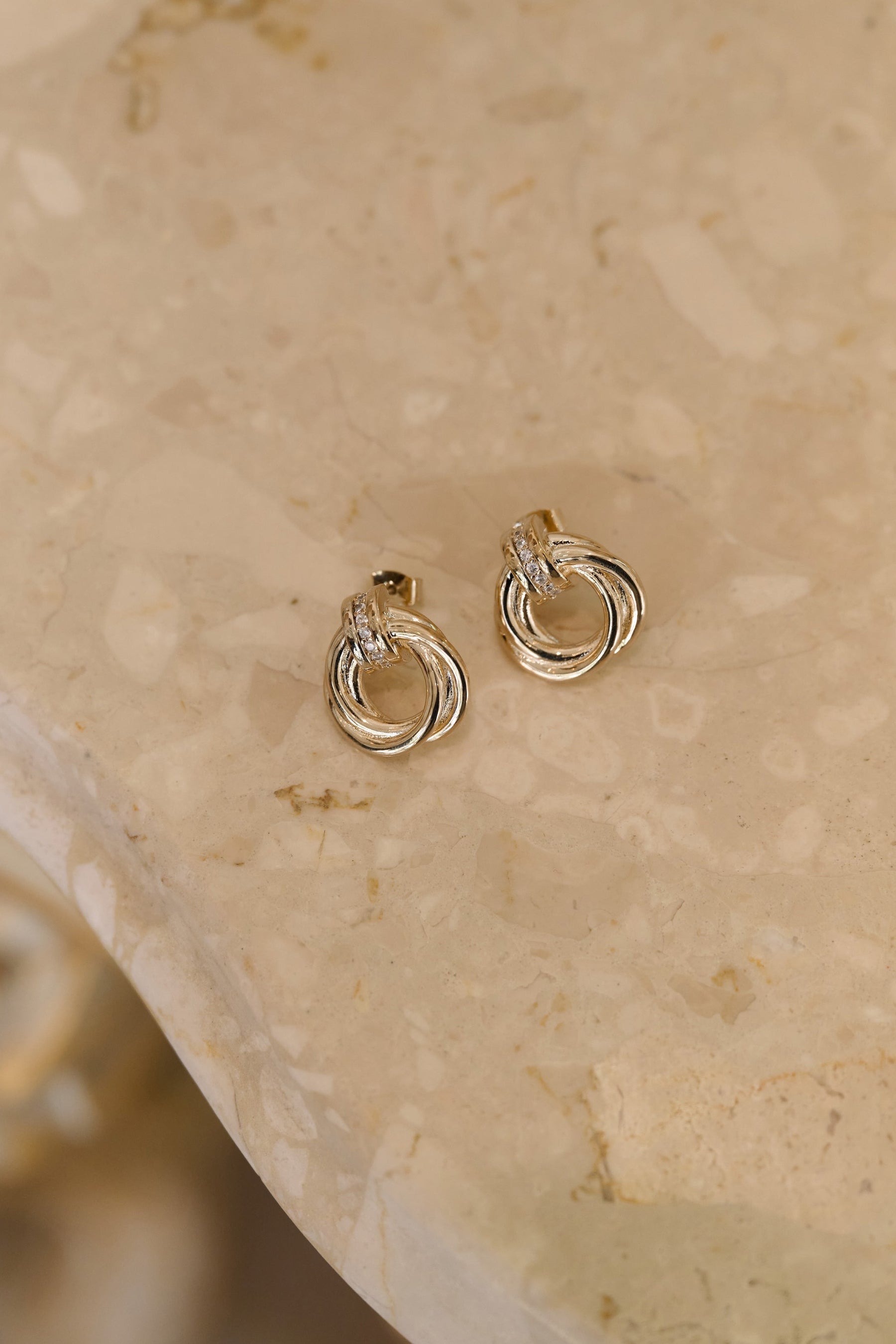Twisted Hoop Pierces/Earrings