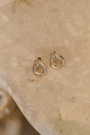 Twisted Hoop Pierces/Earrings