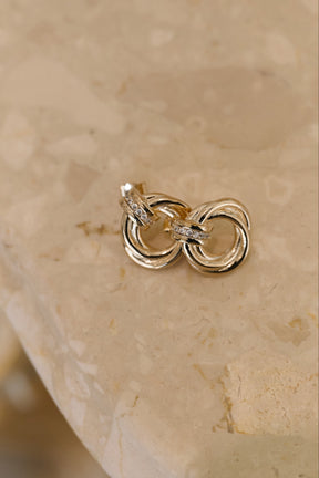 Twisted Hoop Pierces/Earrings