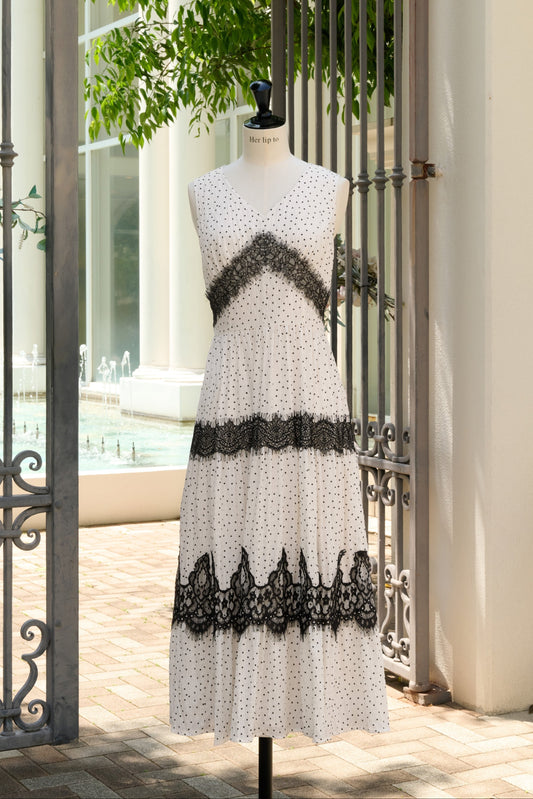 Clarine Polka Dot Dress