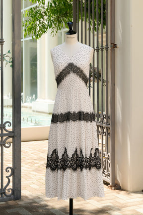 Clarine Polka Dot Dress