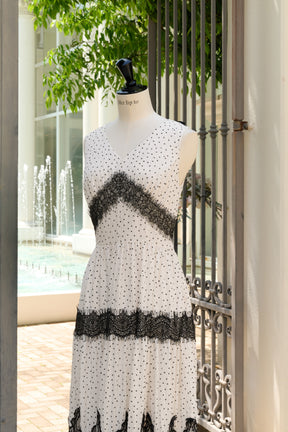 Clarine Polka Dot Dress