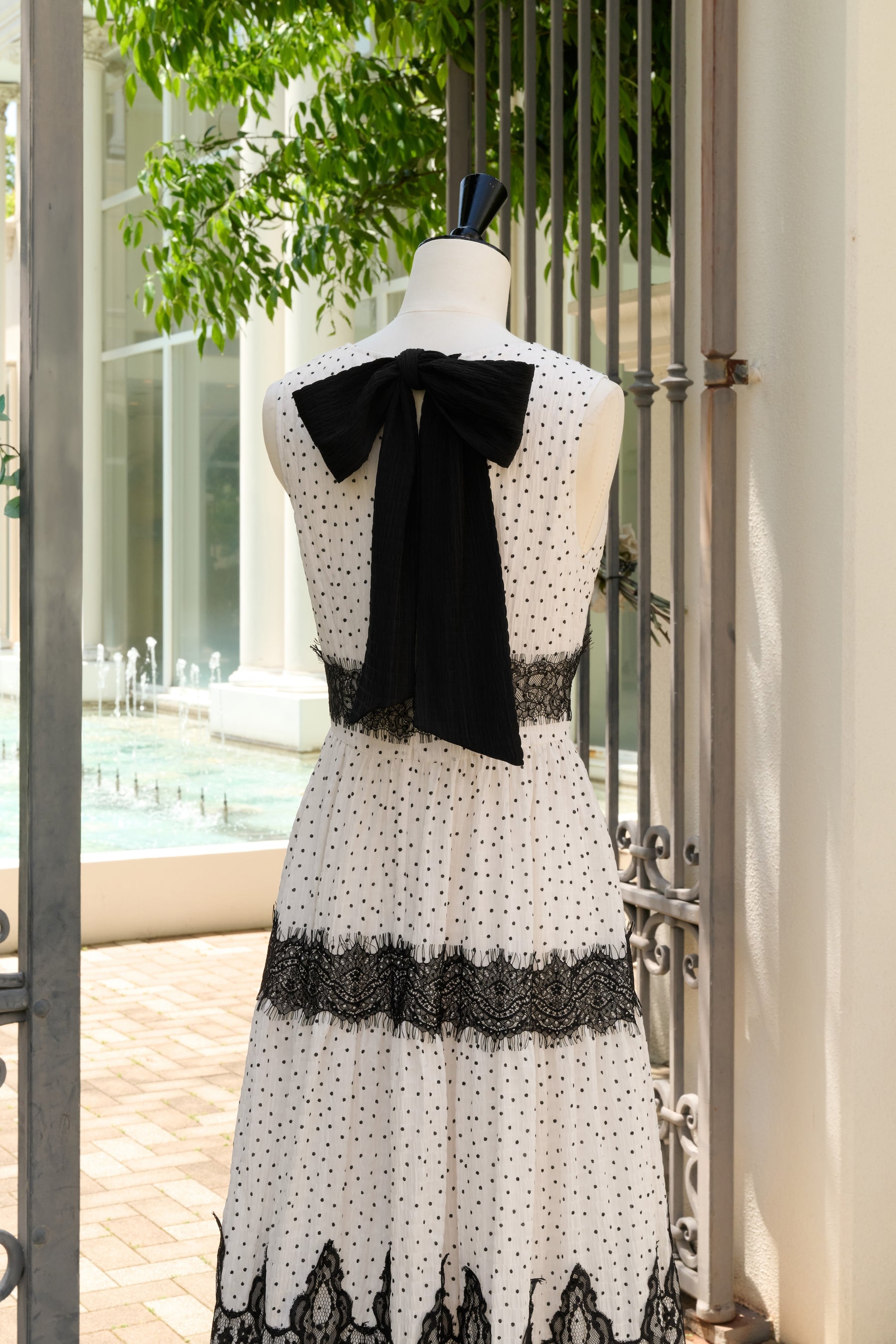 Clarine Polka Dot Dress