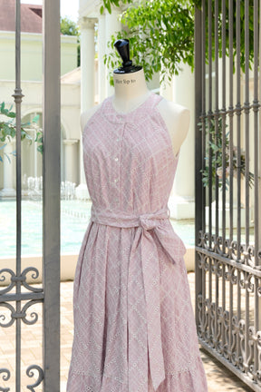 Leira Lace Trim Dress