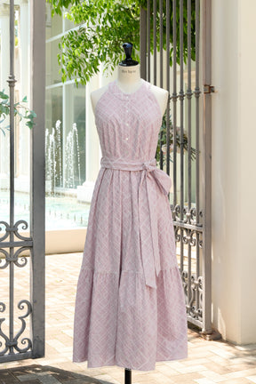Leira Lace Trim Dress
