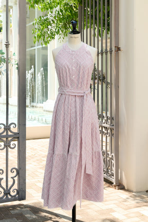 Leira Lace Trim Dress