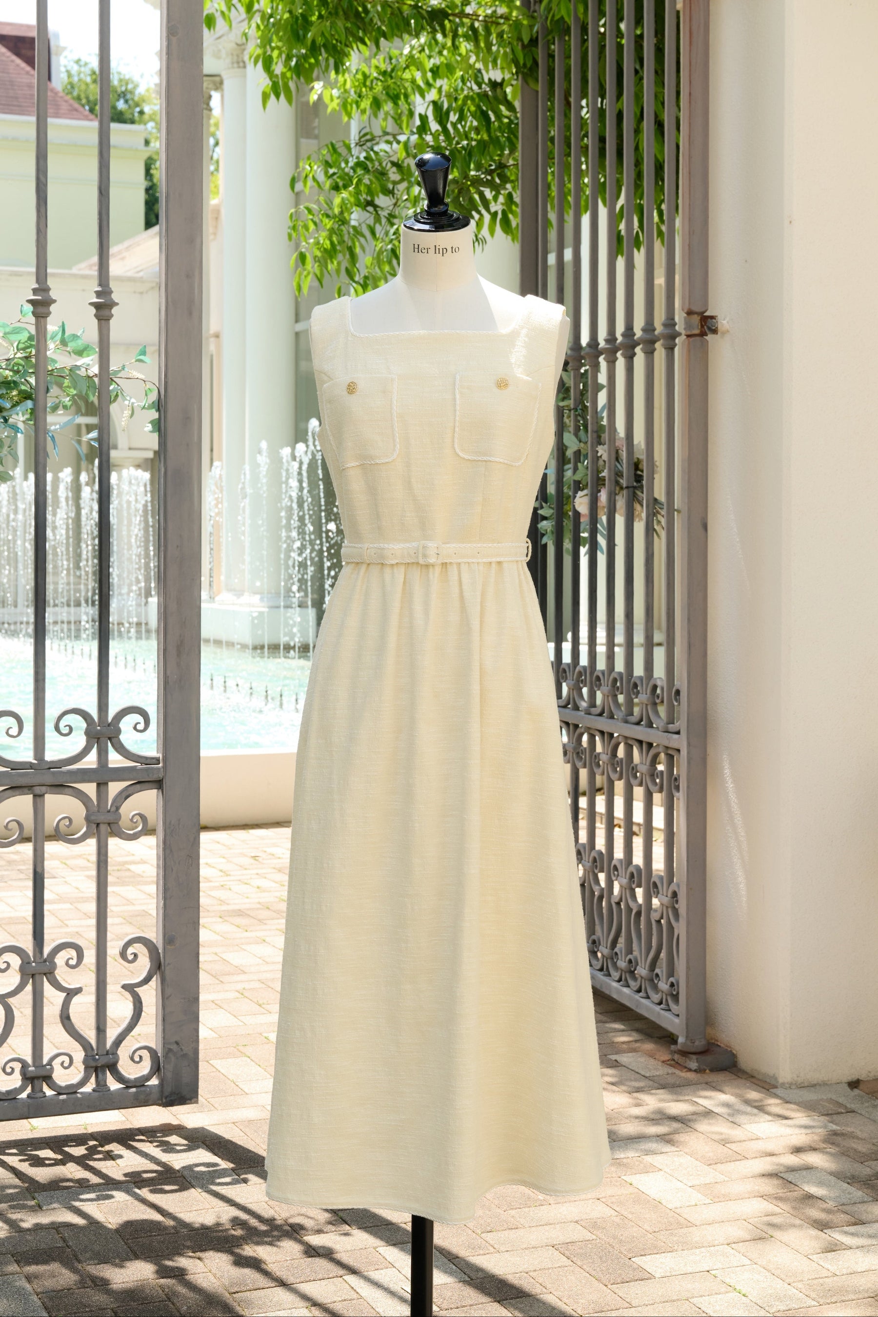 Claline Tweed Dress