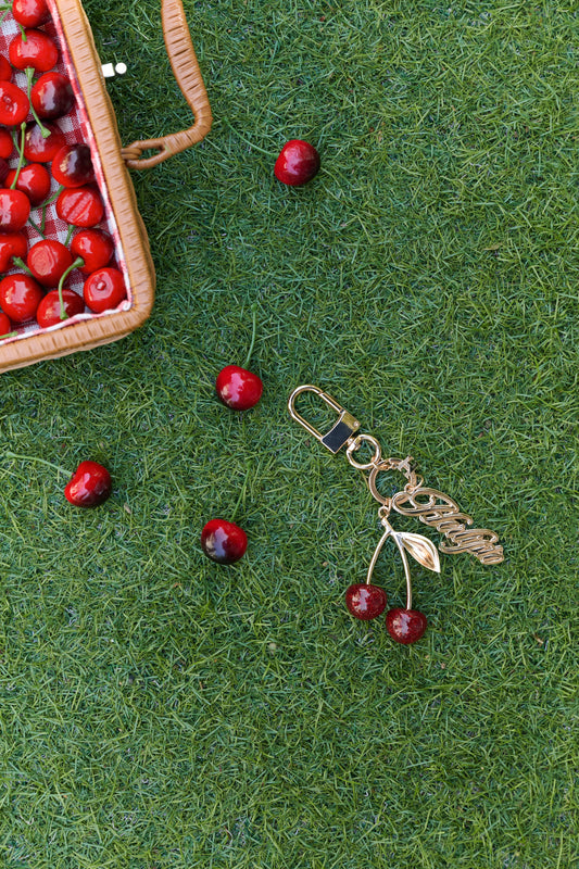 Cherry Key Charm