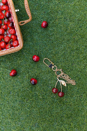 Cherry Key Charm
