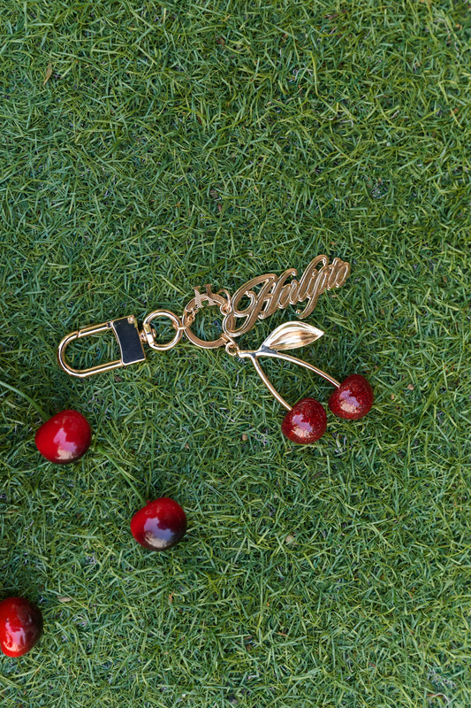 Cherry Key Charm