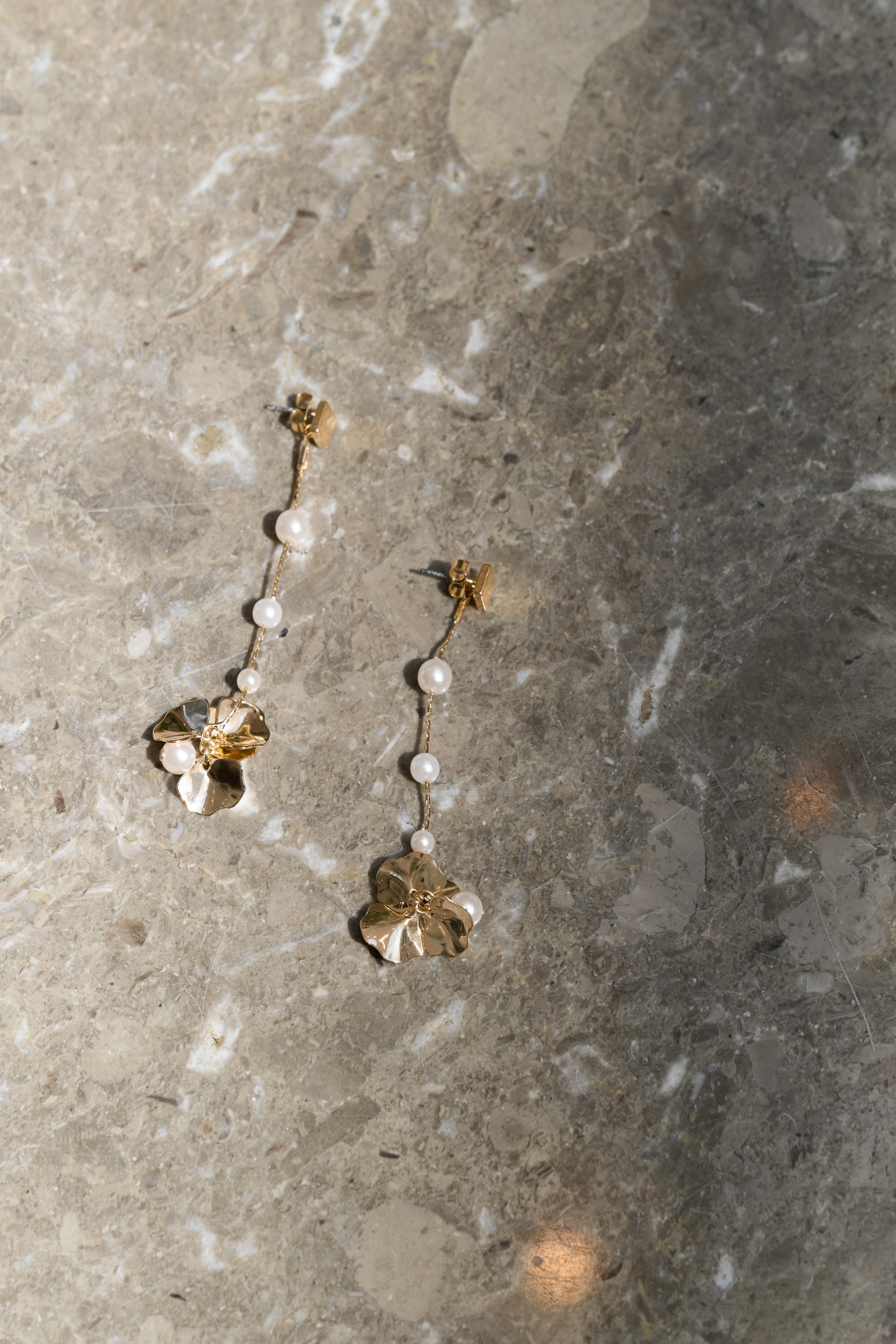 Floral Drop Pierces/Earrings