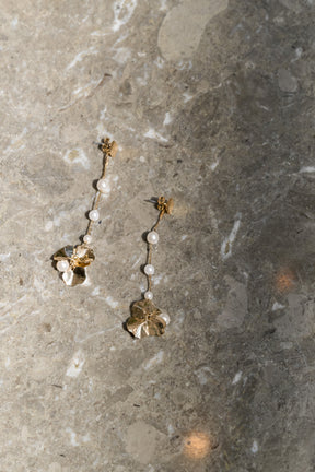 Floral Drop Pierces/Earrings