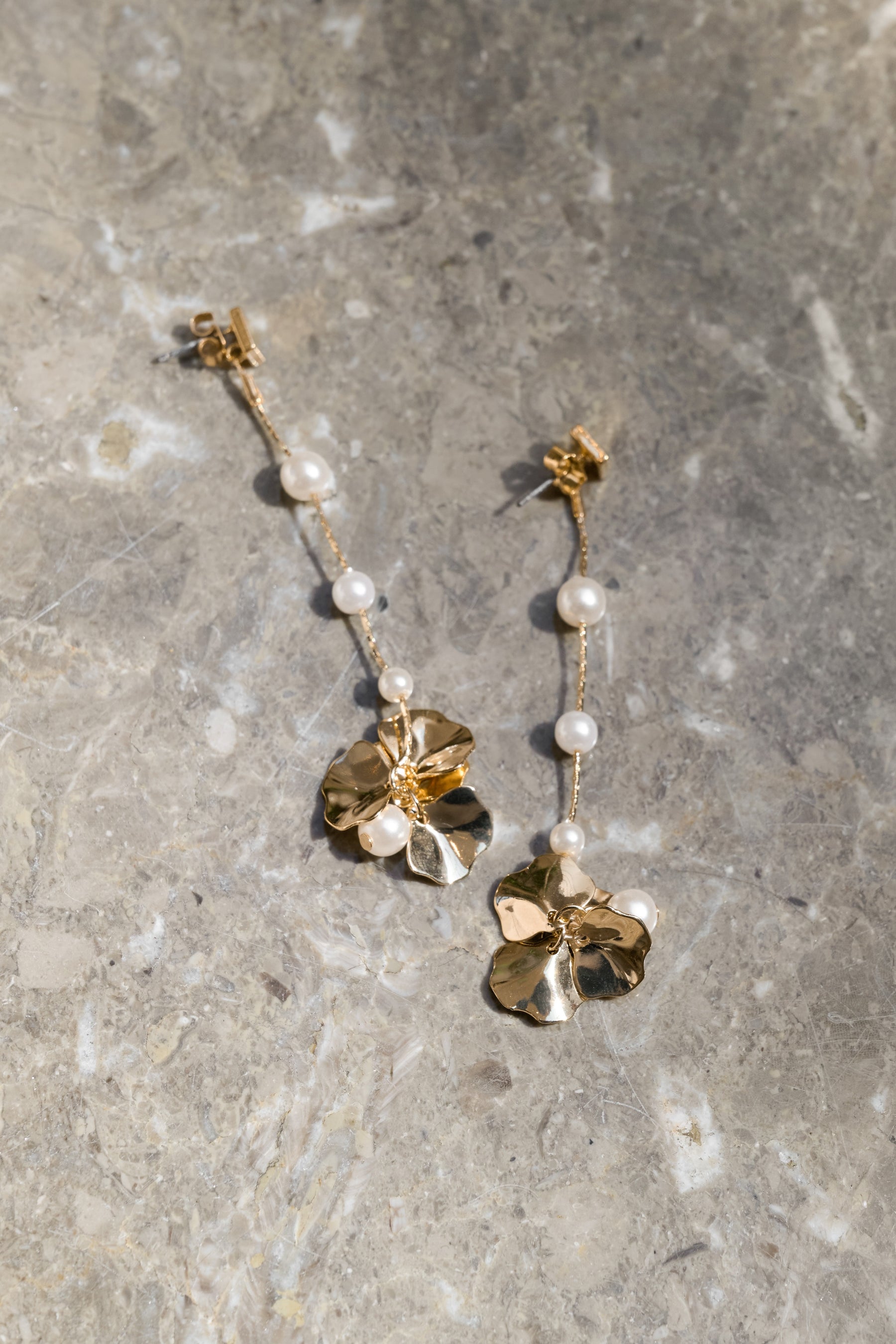 Floral Drop Pierces/Earrings