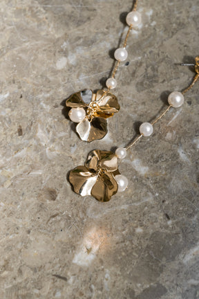 Floral Drop Pierces/Earrings