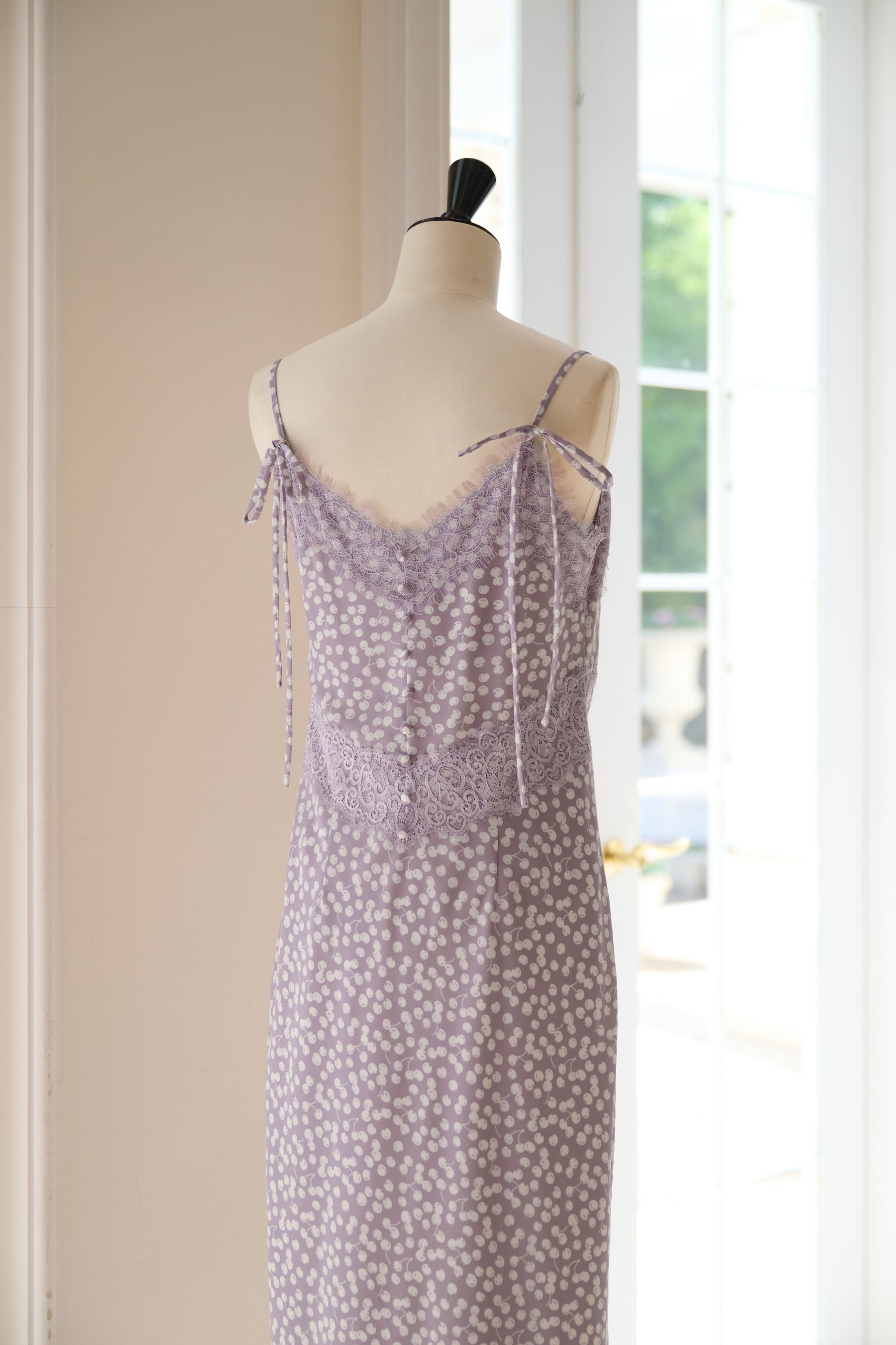 Cherry Pattern Camisole Dress