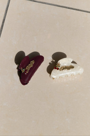 Cherry Charm Hair Clip