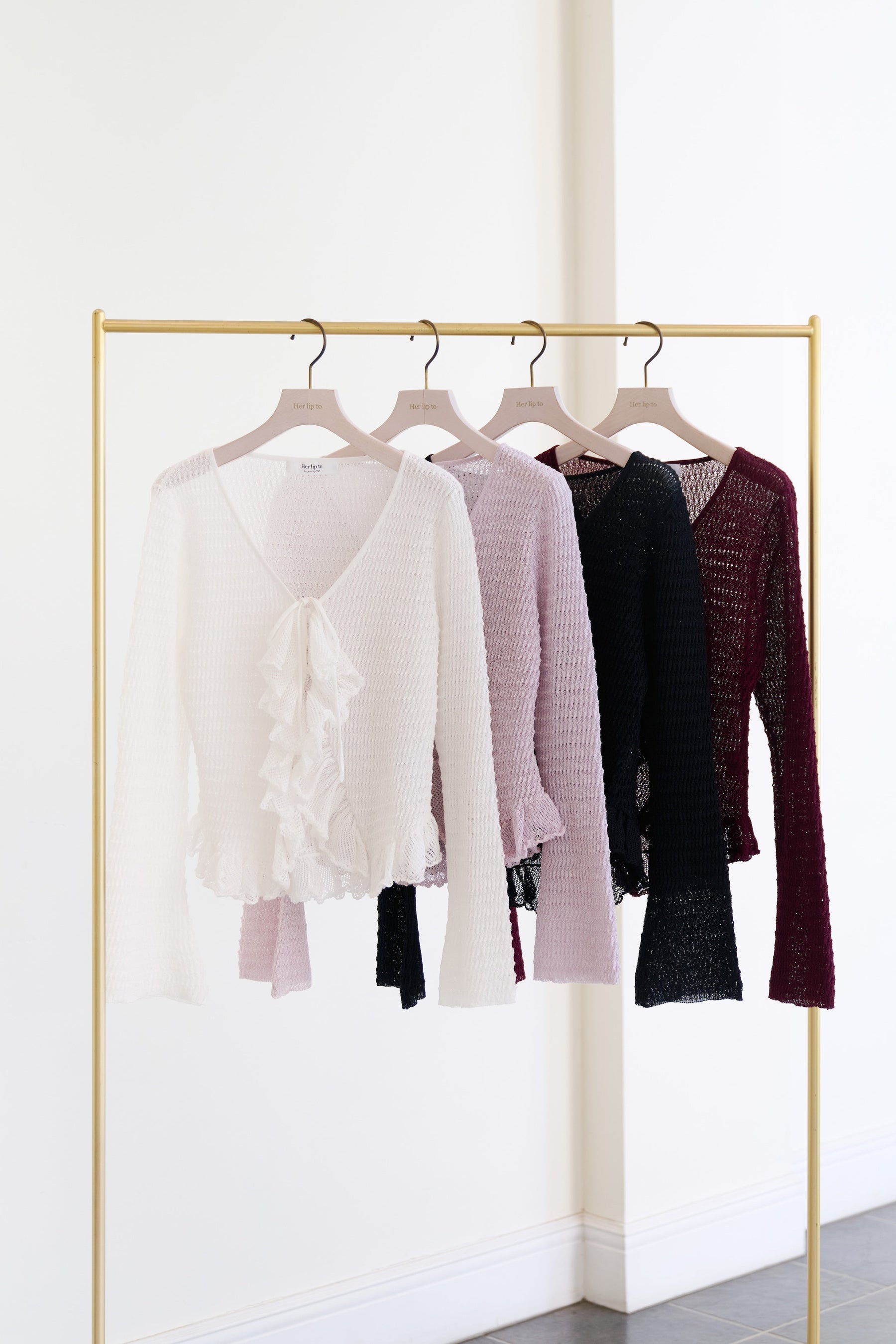 [Ships in mid-June] Crochet Lace Cardigan