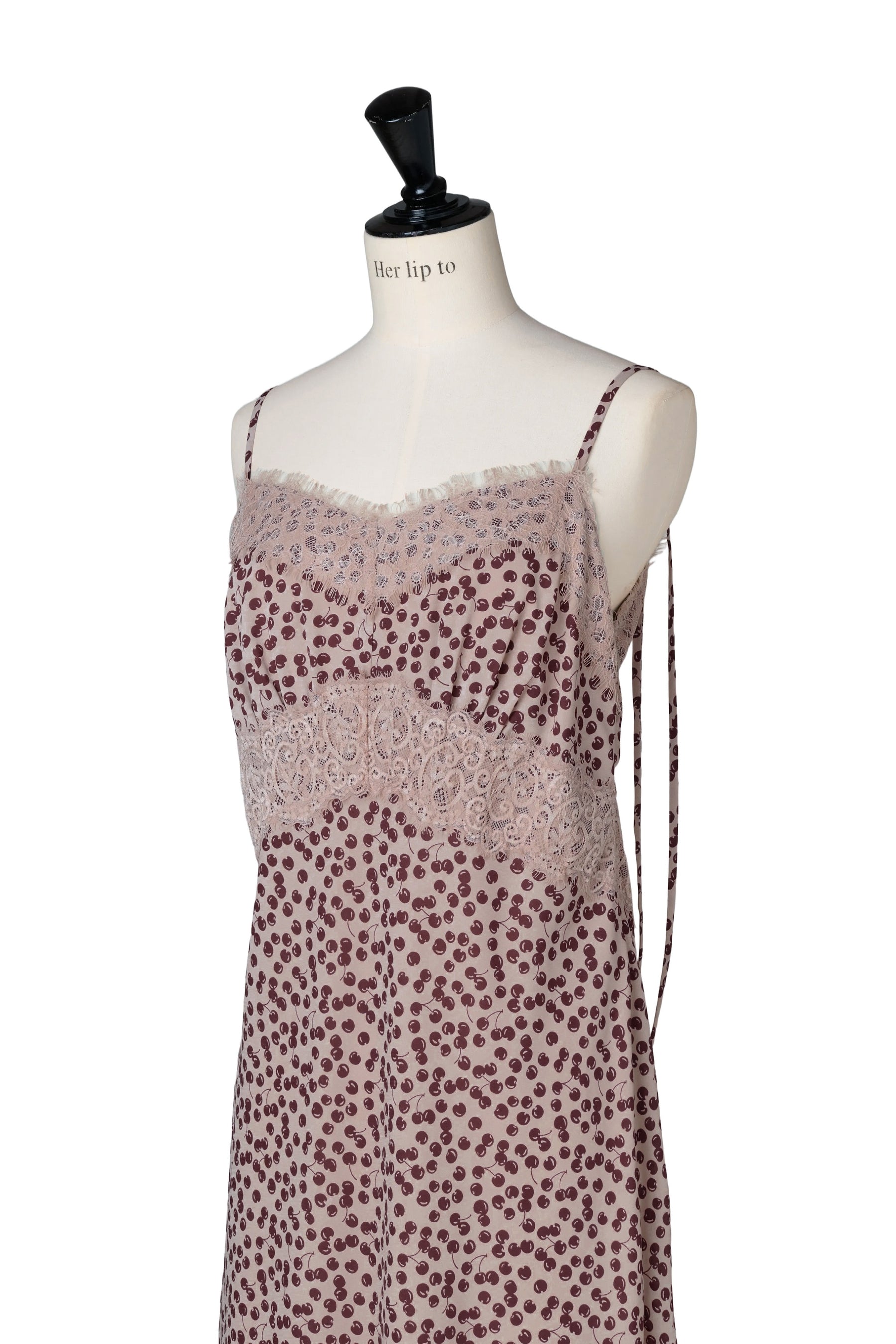 Cherry Pattern Camisole Dress
