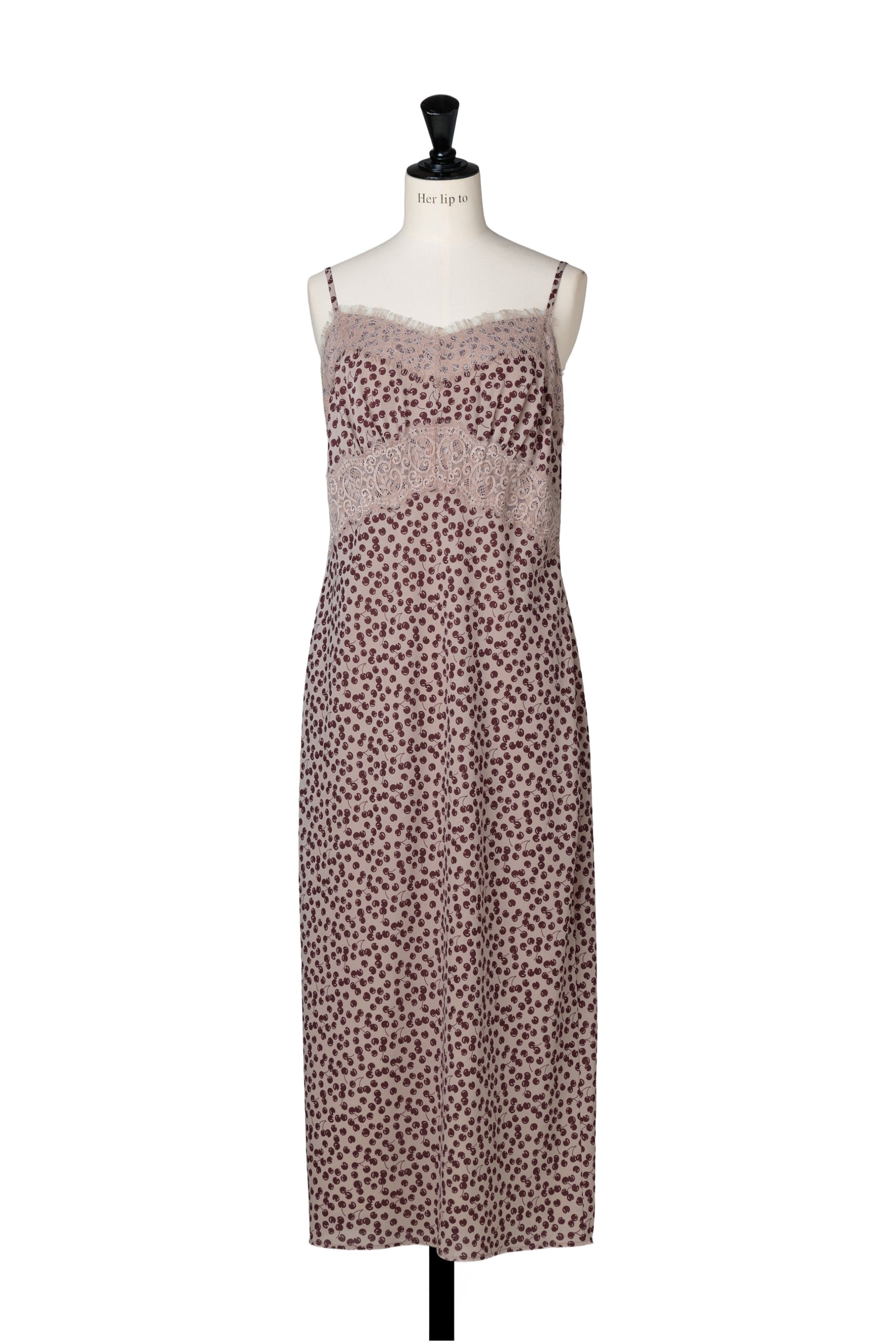 Cherry Pattern Camisole Dress