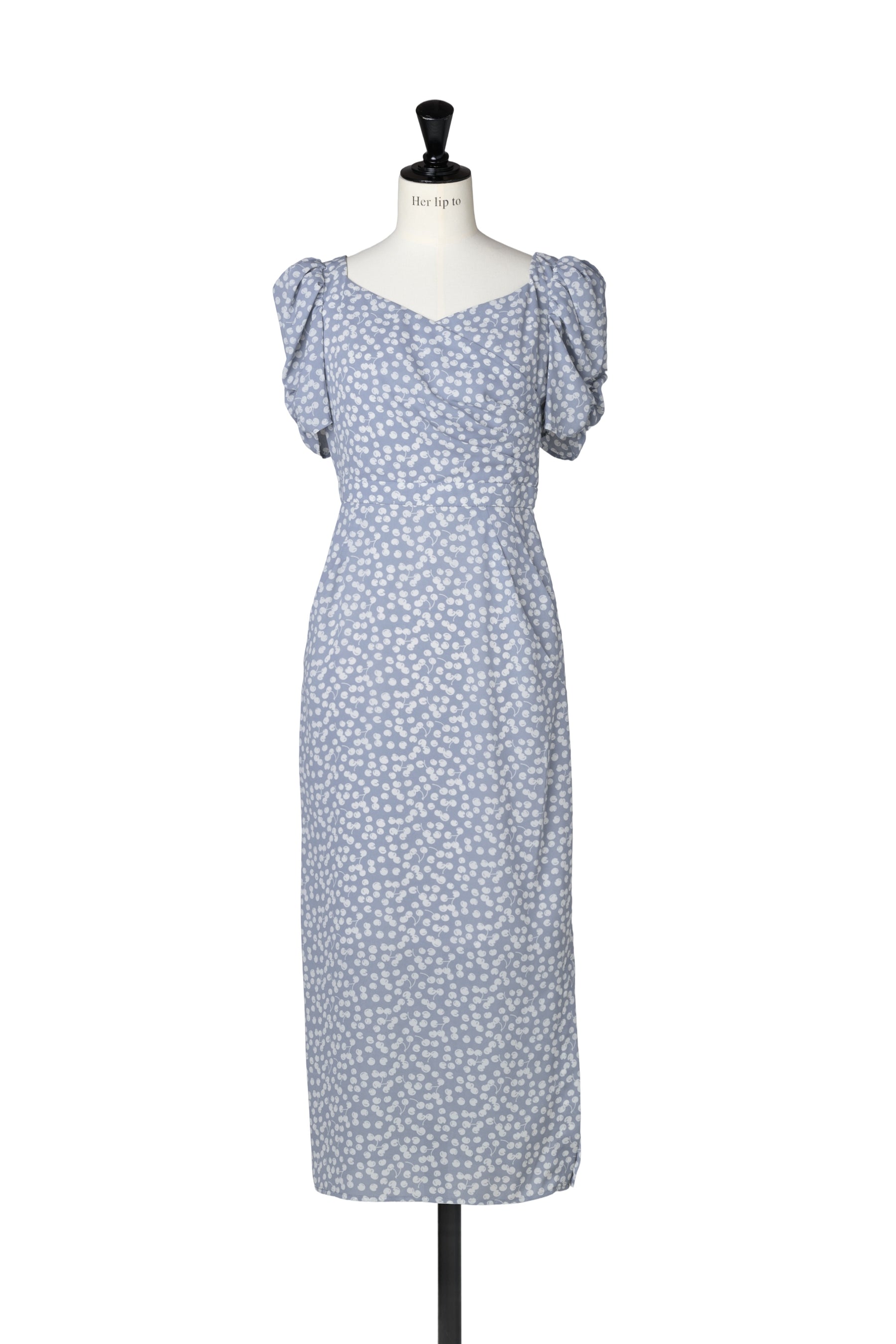 [New Color] Cherry Pattern Cache-Coeur One-Piece