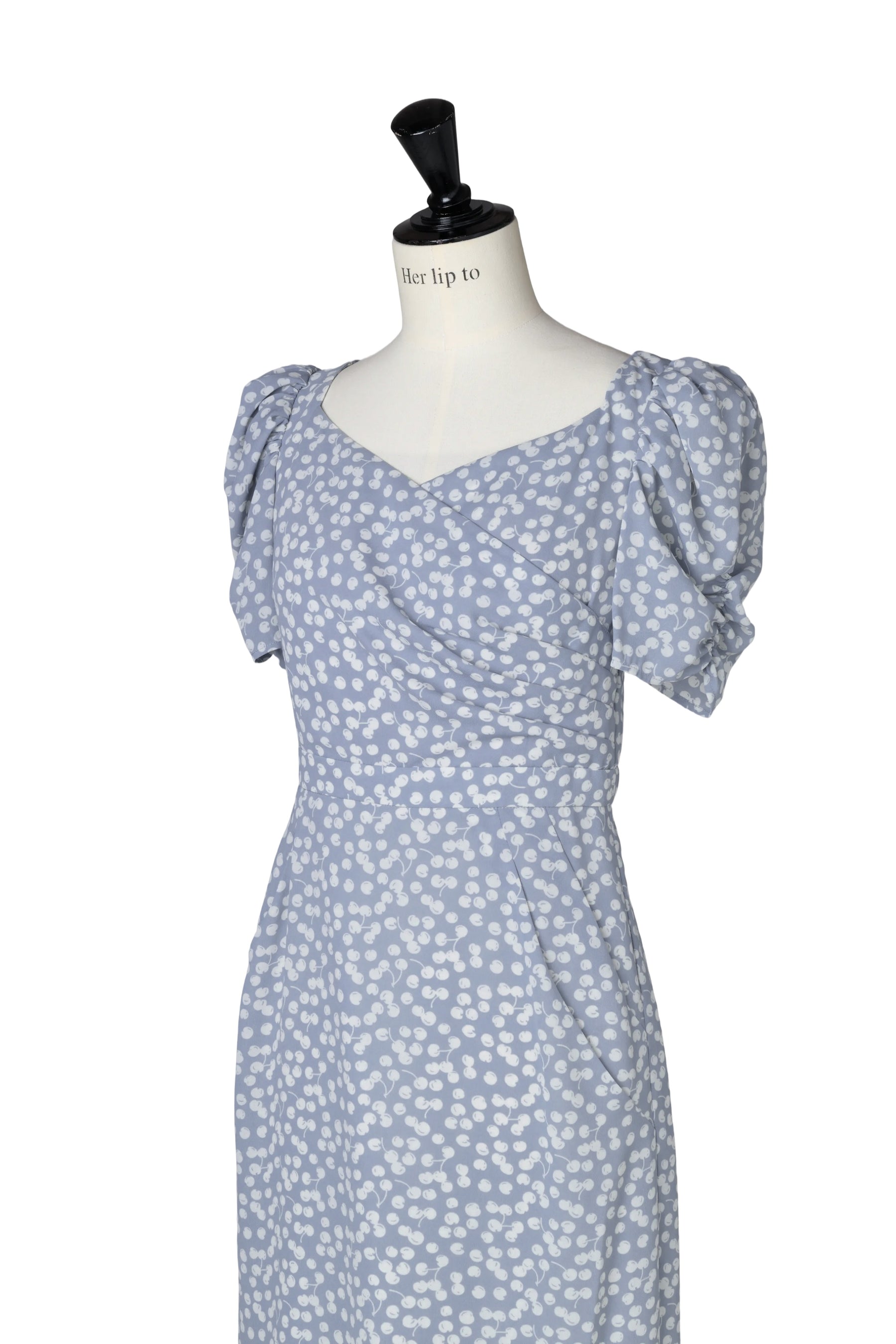 [New Color] Cherry Pattern Cache-Coeur One-Piece