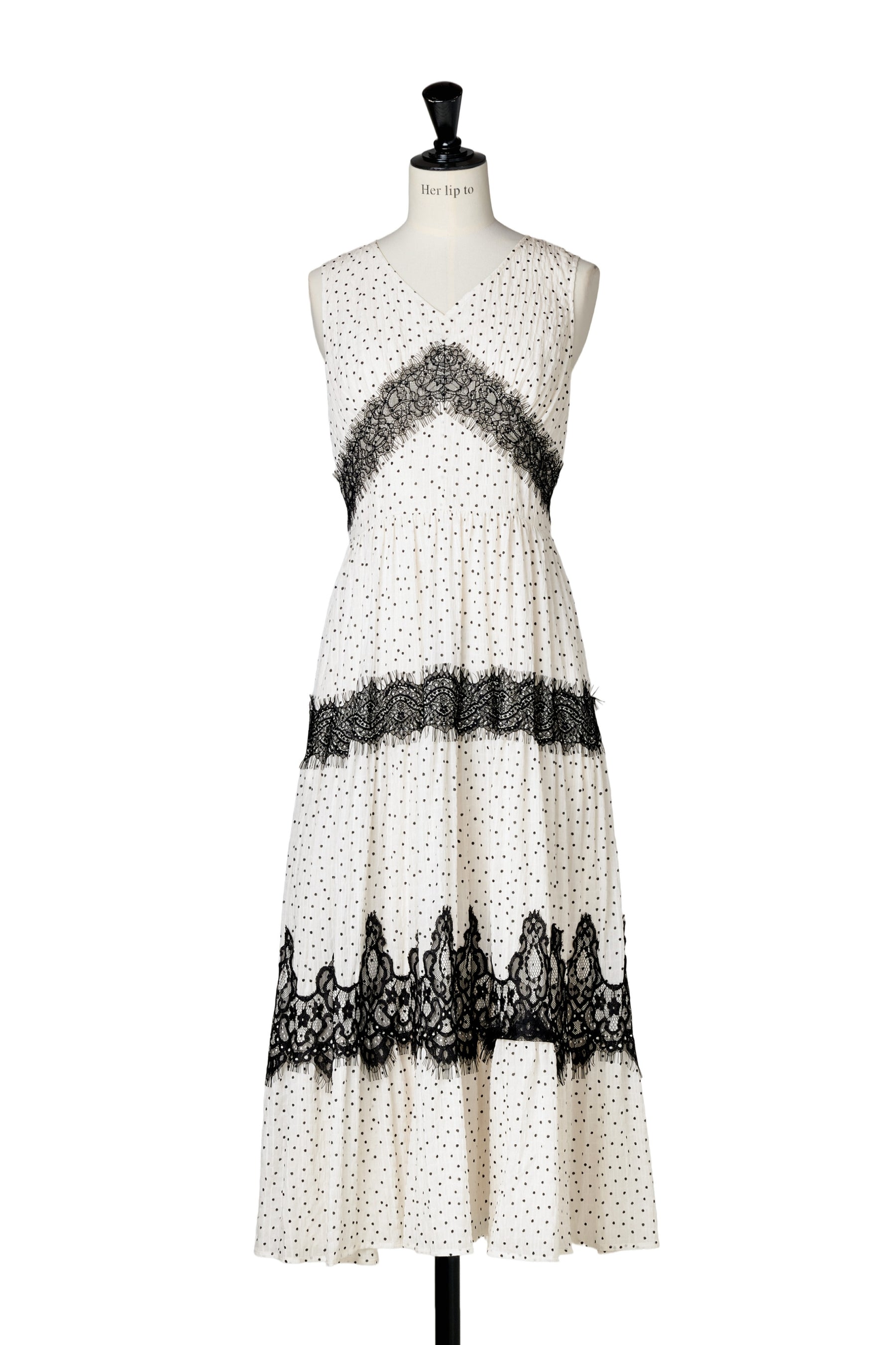 Clarine Polka Dot Dress