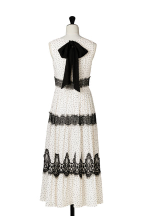 Clarine Polka Dot Dress