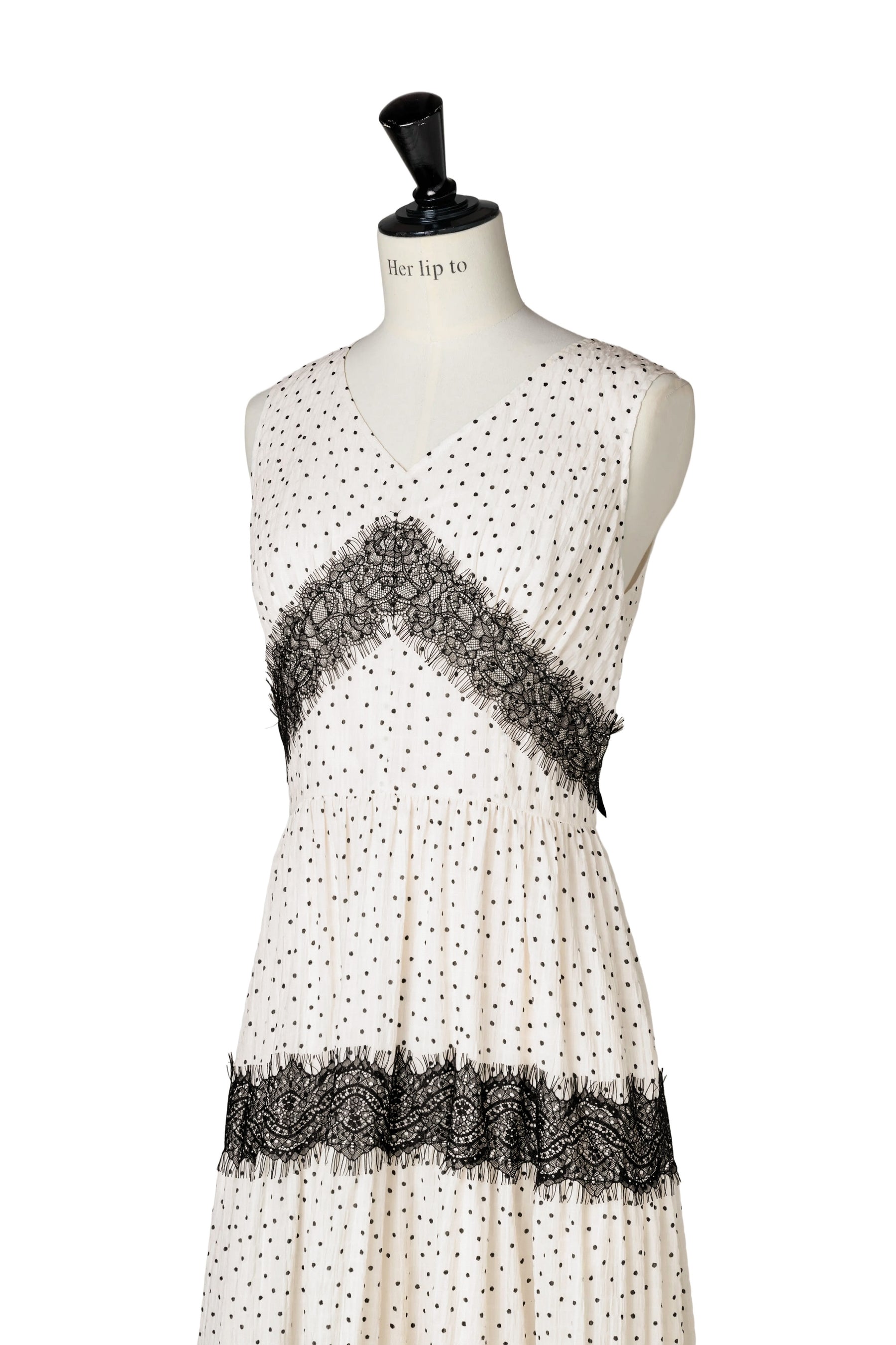Clarine Polka Dot Dress