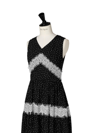 Clarine Polka Dot Dress
