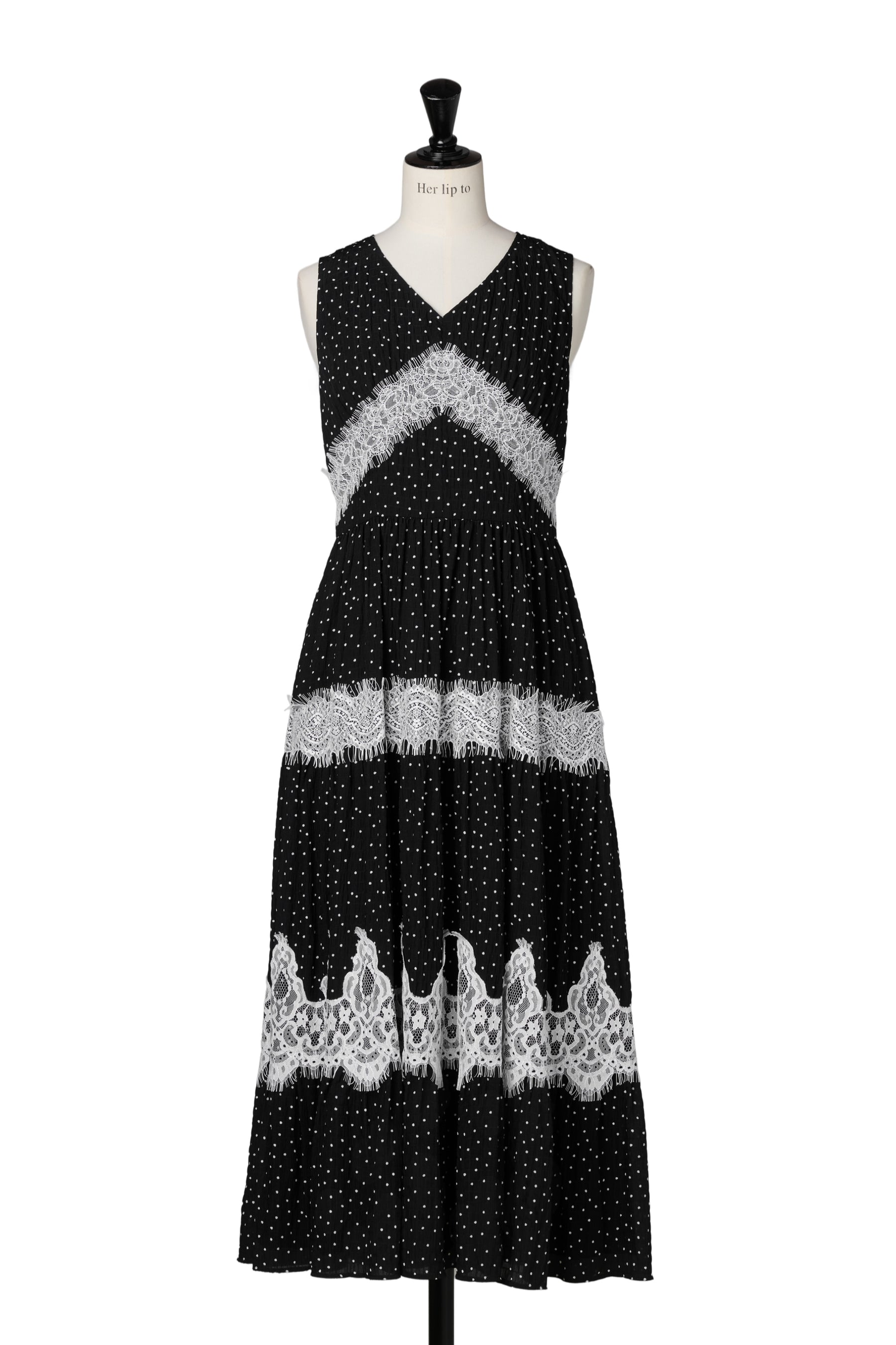 Clarine Polka Dot Dress