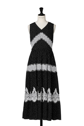 Clarine Polka Dot Dress