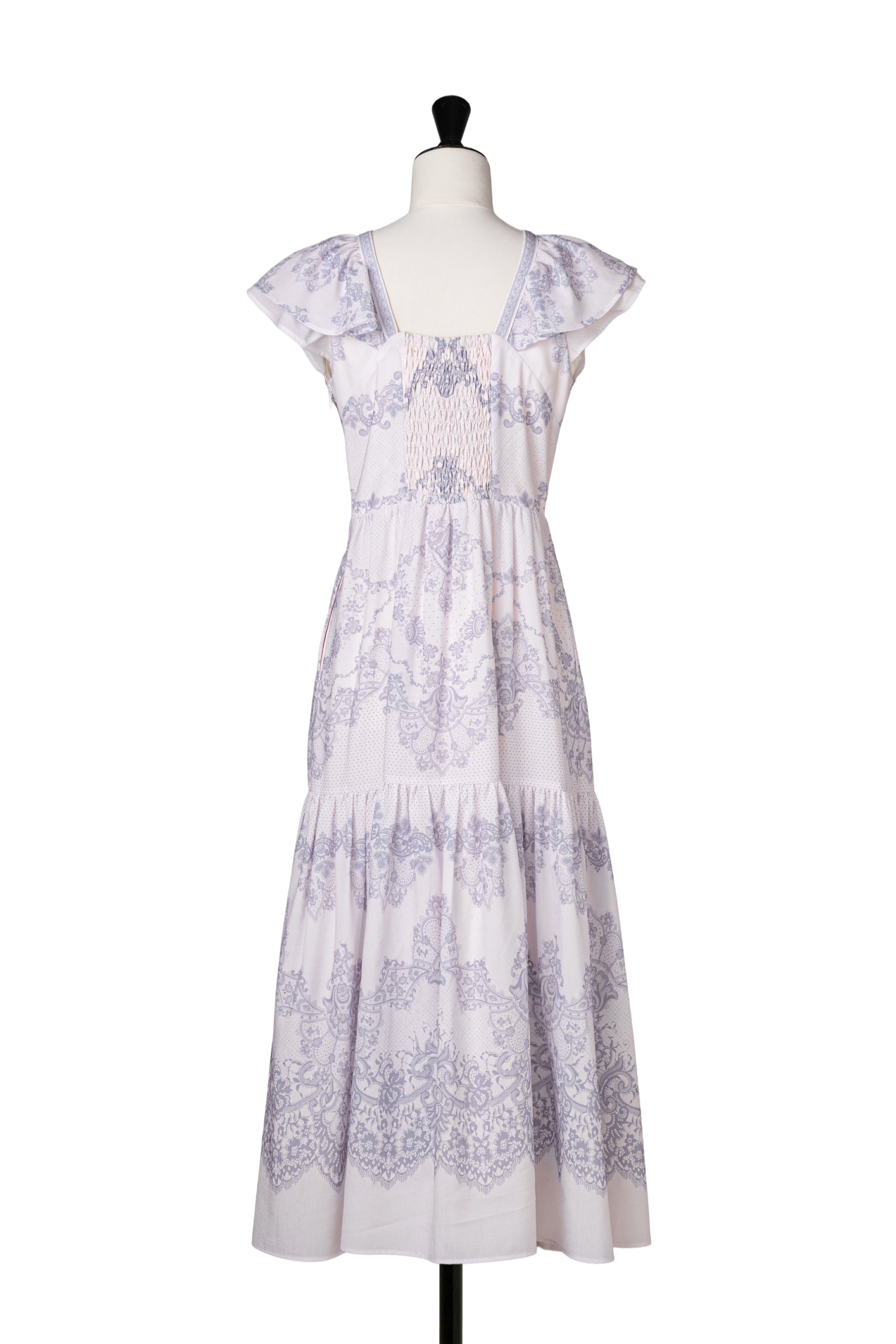 Jendaya Lace-Print Dress