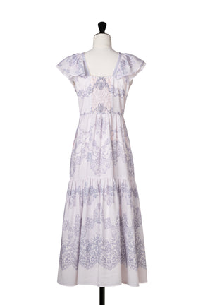 Jendaya Lace-Print Dress