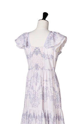Jendaya Lace-Print Dress
