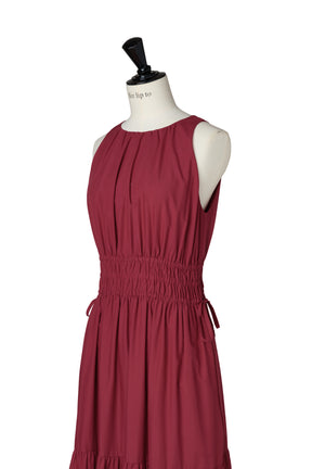 【新色】Riviera Bow Tiered Long Dress