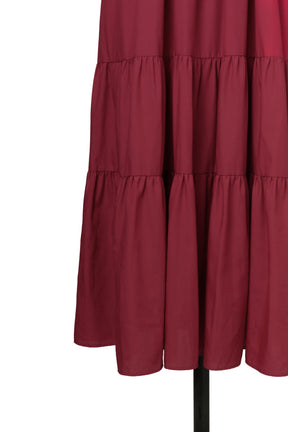 【新色】Riviera Bow Tiered Long Dress