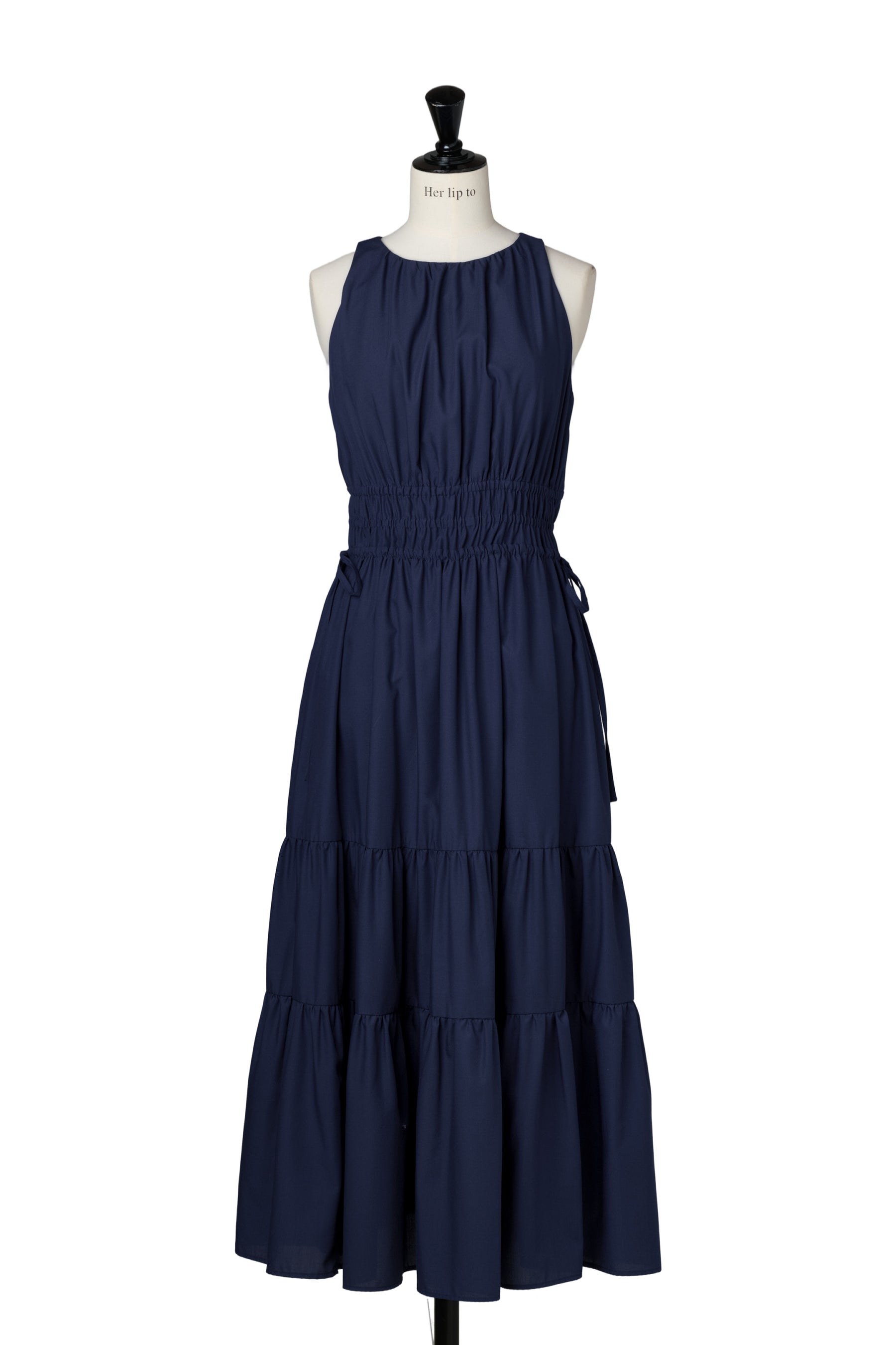 【新色】Riviera Bow Tiered Long Dress