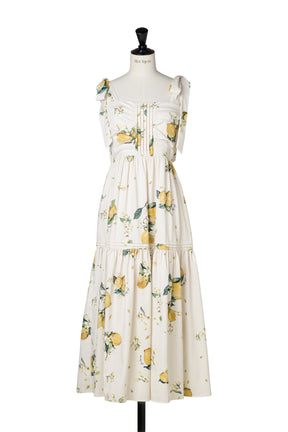 Capri Lemon Print Dress