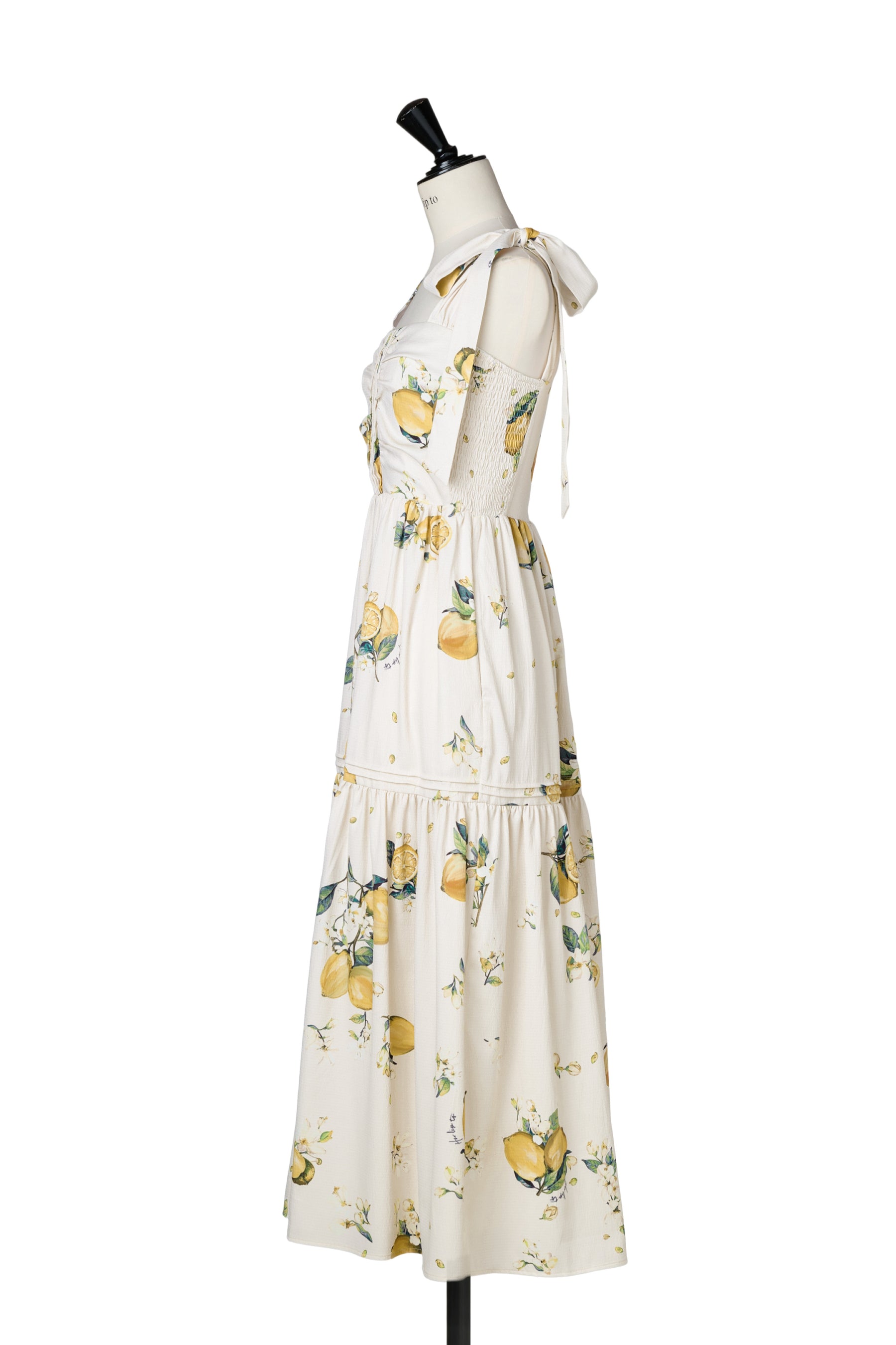 Capri Lemon Print Dress