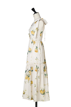Capri Lemon Print Dress