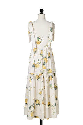 Capri Lemon Print Dress