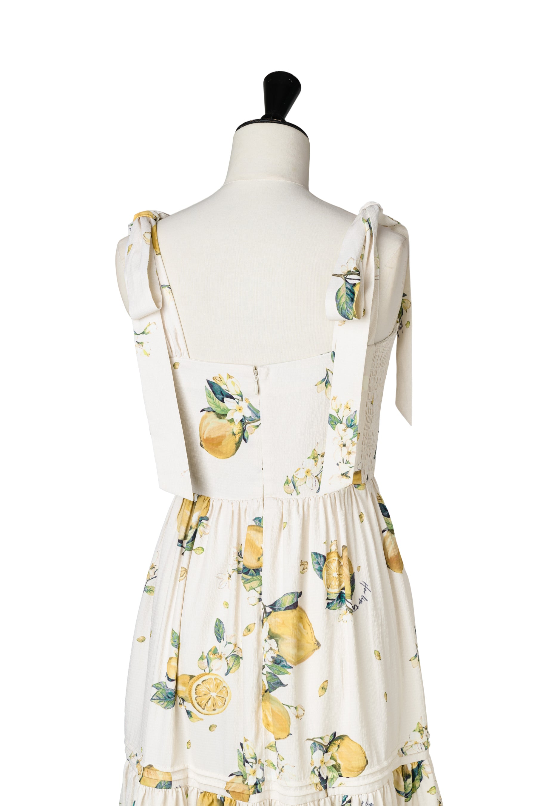 Capri Lemon Print Dress